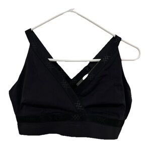 Rhone Black Women's Sports Bra Crisscross Strap XL